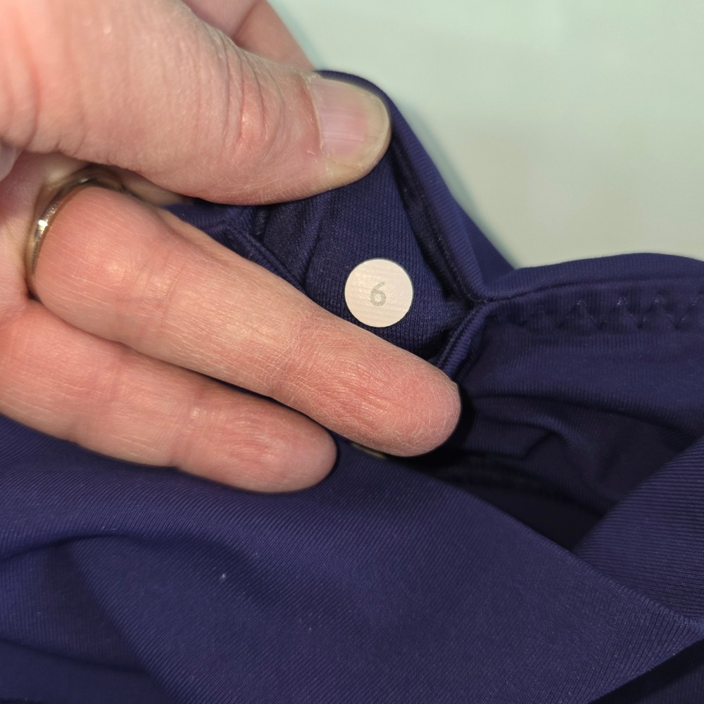 Lululemon‎ All the Right Places Leggings Womens 6 Blue High Rise Side Pockets - Picture 4 of 7